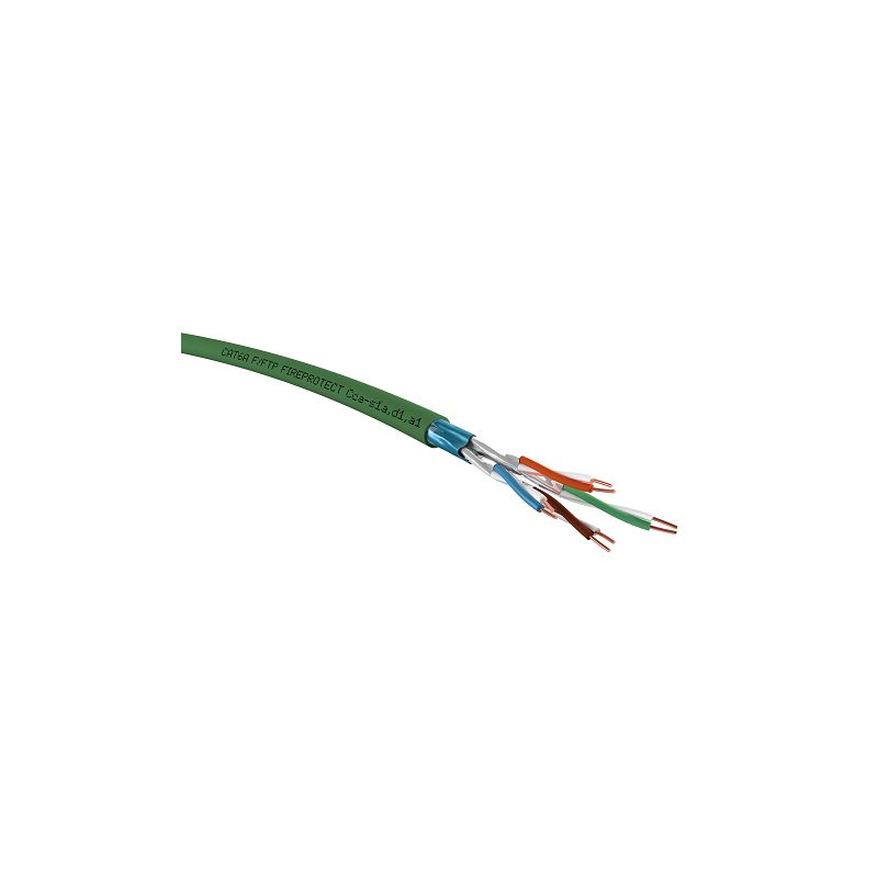 R8596A-T500 - 2x4P F/FTP Cat6A LSOH-Cca-T500