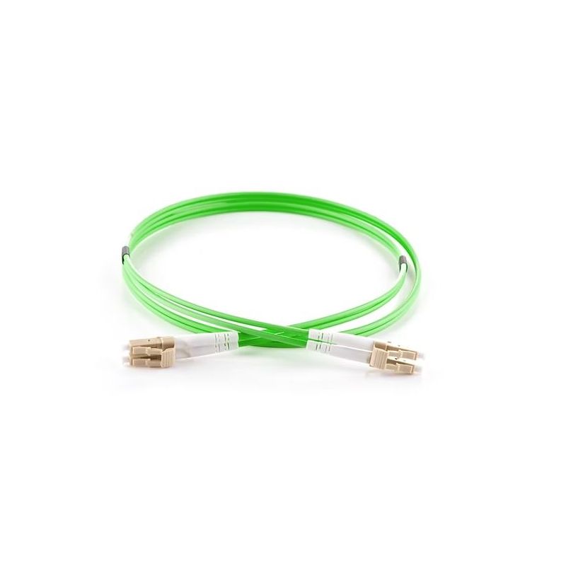 BLUE GREEN - Jarretière Multimode Duplex OM5 LC/LC