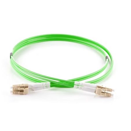 BLUE GREEN - Jarretière Multimode Duplex OM5 LC/LC