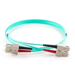 BLUE GREEN - Jarretière Multimode Duplex OM3 SC/SC