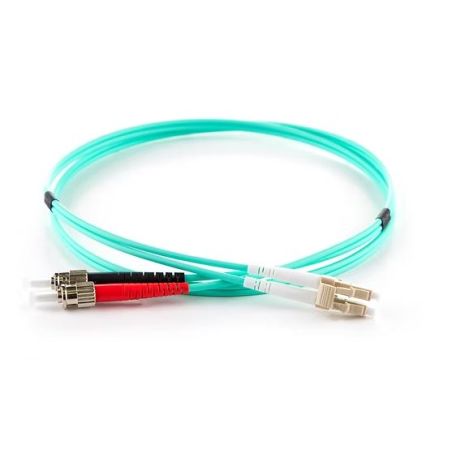 BLUE GREEN - Jarretière Multimode Duplex OM3 LC/ST