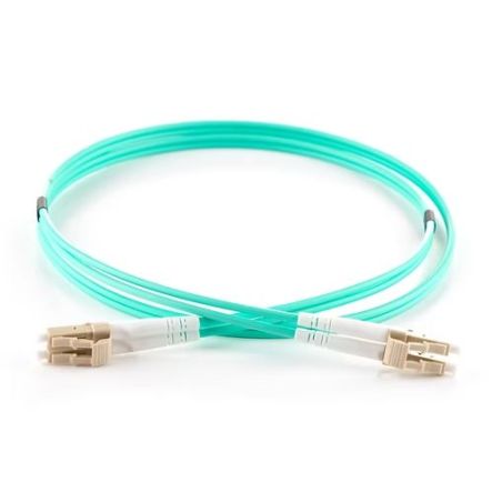 BLUE GREEN - Jarretière Multimode Duplex OM3 LC/LC