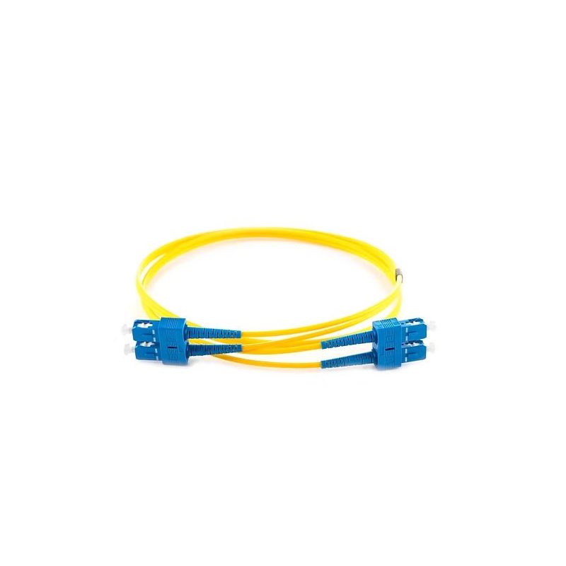 BLUE GREEN - Jarretière Multimode Duplex OS2 SC/SC