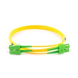 BLUE GREEN - Jarretière Multimode Duplex OS2 SCA/SCA