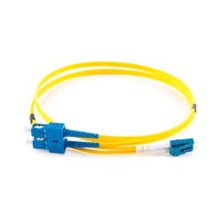 BLUE GREEN - Jarretière Multimode Duplex OS2 LC/SC