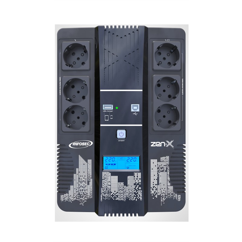INFOSEC - Zen-X 600 FR/SCHUKO