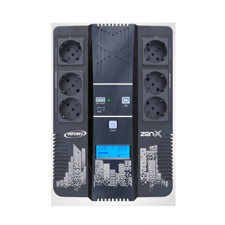 INFOSEC - Zen-X 600 FR/SCHUKO