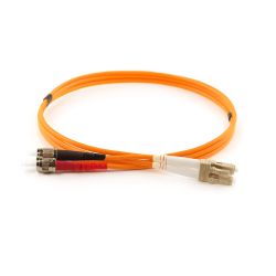 BLUE GREEN - Jarretière Multimode Duplex OM1 LC/ST