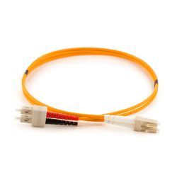 BLUE GREEN - Jarretière Multimode Duplex OM1 LC/SC