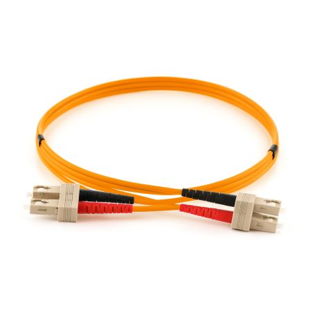 BLUE GREEN - Jarretière Multimode Duplex OM1 SC/SC