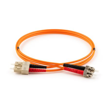 BLUE GREEN - Jarretière Multimode Duplex OM1 SC/ST