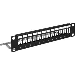 Panneau 12 ports équipés