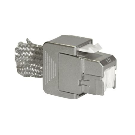 Connecteur blindé RJ45 CAT6a STP - Lot de 8