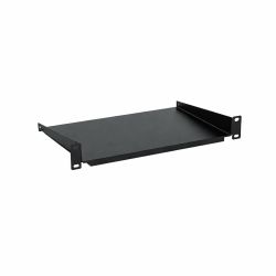 Etagère noir 2 points de fixation pour coffret 10'' Prof: 15.5cm