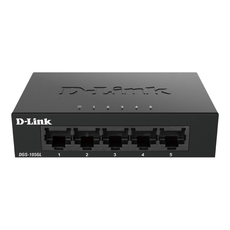 D-LINK – DGS-105GL – Switch 5 × 1 GbE – non-PoE