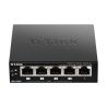 D-LINK – DGS-1005P – Switch 5 × 1 GbE PoE+ – 60 W budg.