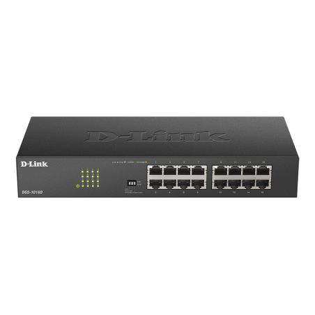 D-LINK – DGS-1016D – Switch 16 × 1 GbE – rackable