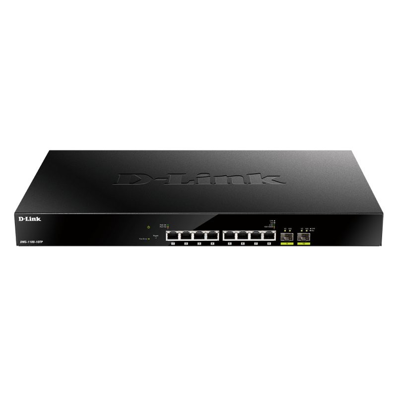D-LINK - DMS-1100-10TP - Switch 10 ports Gigabit - 2 ports SFP - Smart Managed