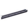 Panneau de brassage 24 ports 19" 1U vide