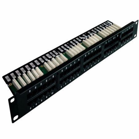 Panneau téléphonique 50 ports 3-6/4-5/7-8 avec outil