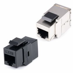 Embase de traversée RJ45 Cat 6A FTP