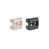 Plastron droit pour connecteur 2x1 port - SPECIAL