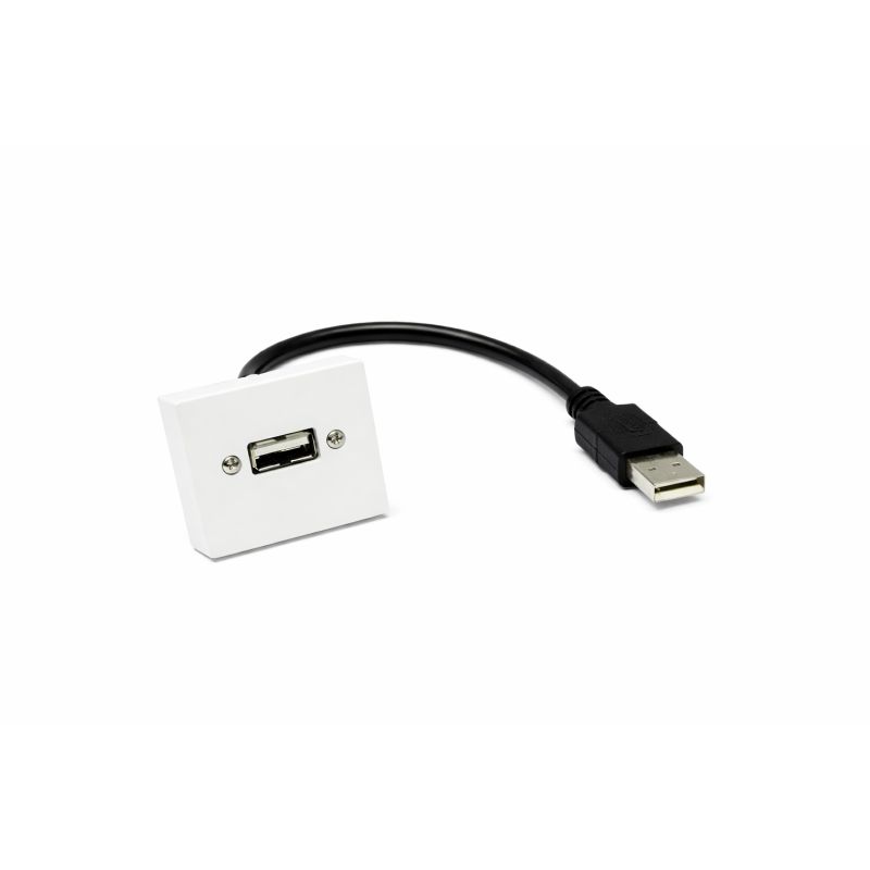 Plastron USB Fem A / Fem B