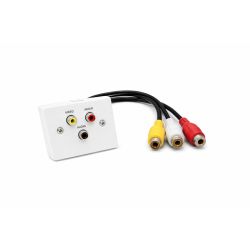 Plastron 3 RCA 0.20m