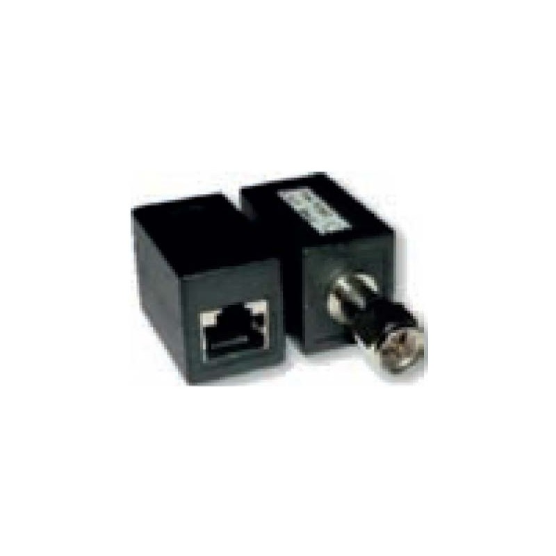 Adaptateur RJ45 Femelle/Antenne TV F Mâle