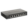D-LINK - DGS-1100-08PV2 - Switch 8 ports Gigabit/PoE - 64w