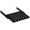 Etagere coulissante 19" 1U prof. 350 Noire