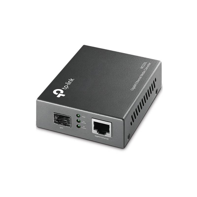 TP LINK - MC220L - Convertisseur de média Gigabit Ethernet - Par SFP mono/multimode