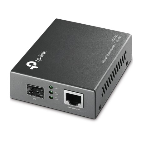 TP LINK - MC220L - Convertisseur de média Gigabit Ethernet - Par SFP mono/multimode