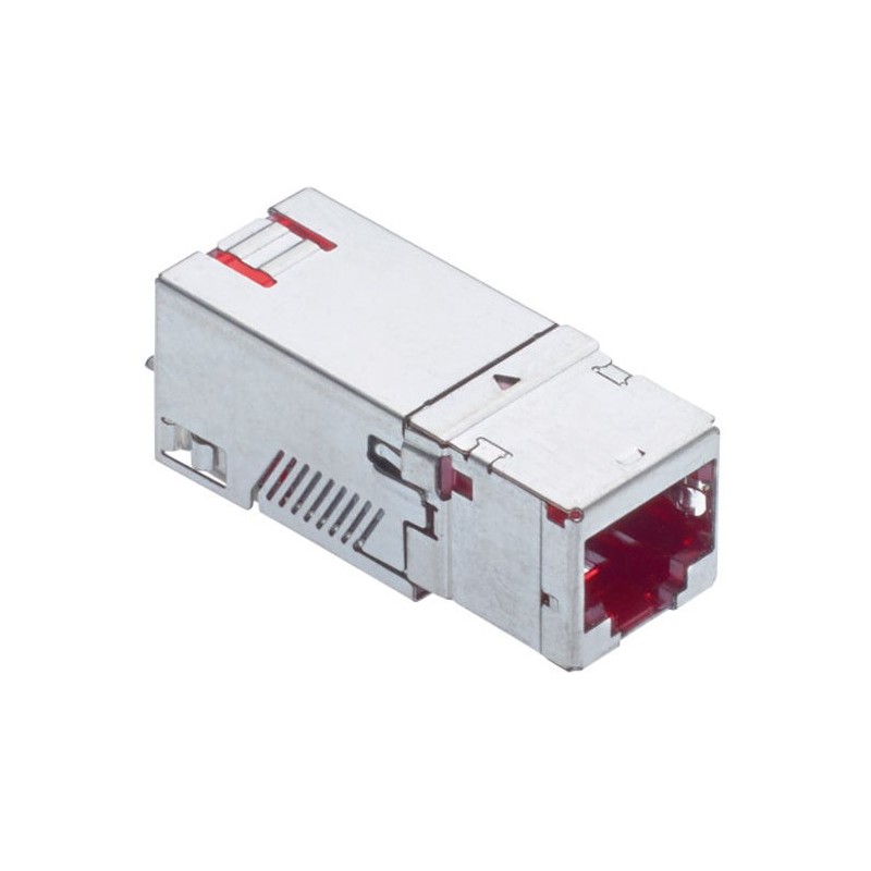 Module de connexion Cat. 6A, 1xRJ45/s, Spécial, 100x (R510088)