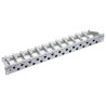 Panneau de raccordement PC 19" 1U 24xRJ45/s, Cat. 6, gris, entièrement peuplé (R812474)