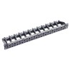 Panneau de raccordement PC 19" 1U 24xRJ45/s, Cat. 6, noir, entièrement peuplé (R812472)