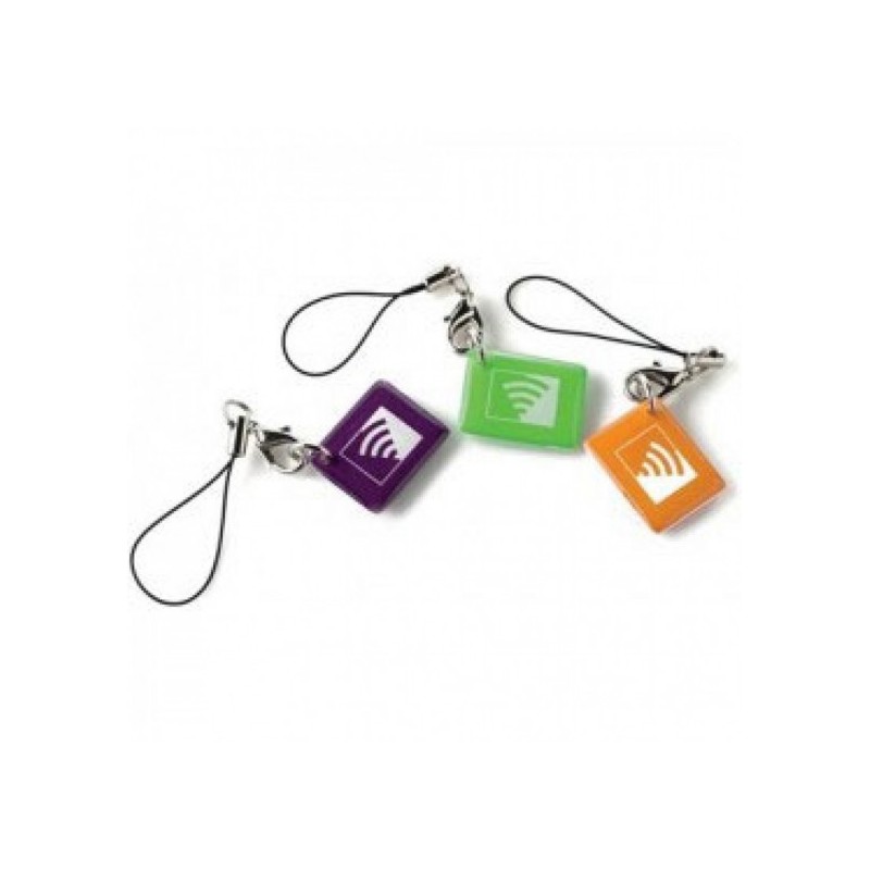 SACHET DE 3 BADGES DE PROXIMITÉ POUR GAMME POWERG (3 COULEURS).