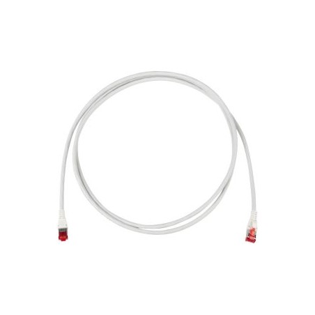 Cordons blindé RJ45, Cat. 6A, rouge, S/FTP POWERSAFE