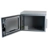 Coffret 19" étanche IP 55 porte en verre 16U prof 600