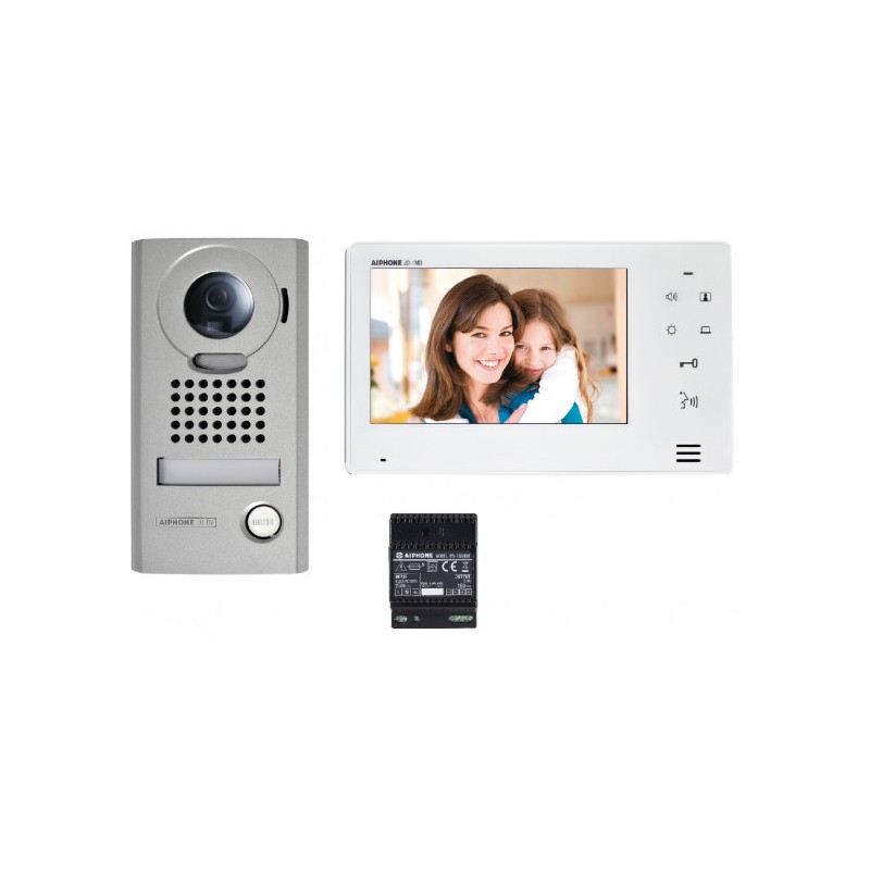 KIT VIDÉO PLATINE APPLIQUE AVEC MONITEUR ÉCRAN 7" - TOUCHES SENSITIVES