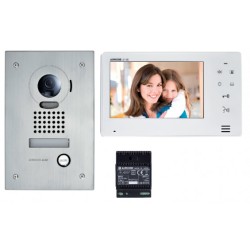 KIT VIDÉO PLATINE ENCASTRÉE AVEC MONITEUR ÉCRAN 7" - TOUCHES SENSITIVE