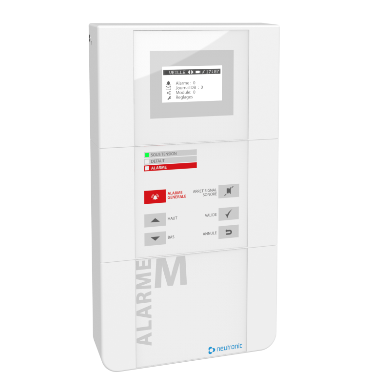 Neutronic - Type 5 Centrale d'Alarme Menace radio - adressable