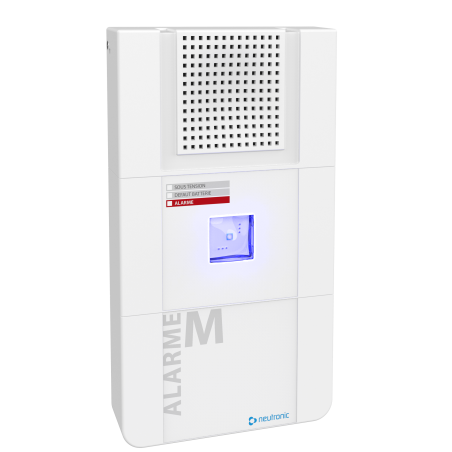 Neutronic - Type 5 Eq. d'Alarme Menace, messages pré-enregistrés et lumineux secteur et radio - adressable