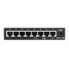 D-LINK – DES-1008PA – Switch 8 × 10/100 Mbps, 4 PoE 15.4 W – 52 W budg.