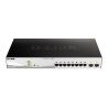 D-LINK - DGS-1210-10MP - Switch 10 ports Gigabit PoE+ - 2 ports SFP - 130W