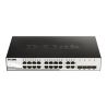 D-LINK - DGS-1210-20 - Switch 20 ports Gigabit - 4 ports Combo GbE/SFP - L2