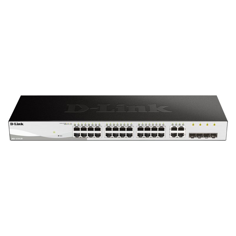 D-LINK - DGS-1210-28 - Switch 28 ports Gigabit - 4 ports Combo GbE/SFP - L2