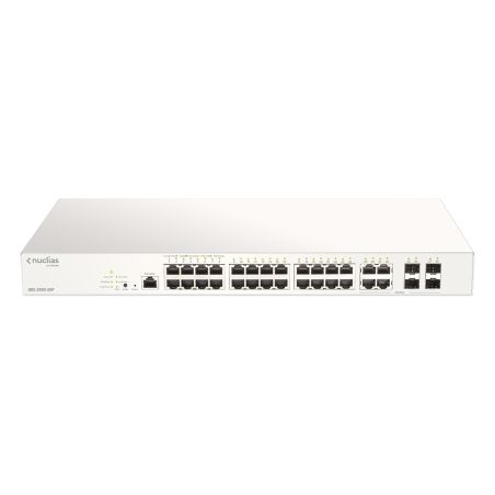 D-LINK - DBS-2000-28P - Switch Cloud 24 ports PoE+ - 4 ports SFP - 193W