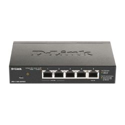 D-LINK – DGS-1100-05PDV2 – Switch 5 GbE smart PoE – budget 18 W