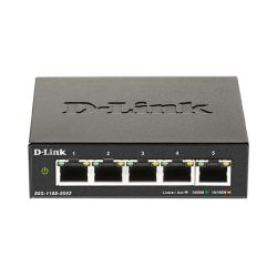D-LINK – DGS-1100-05V2 – Switch 5 GbE smart – non-PoE – 3.42 W